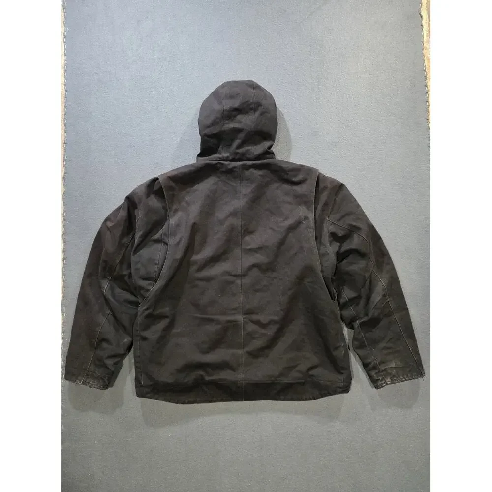 Smith's workwear Bomber Jacket Full Zip Jumper Cotton Stretch Y2K Sz XL A009964